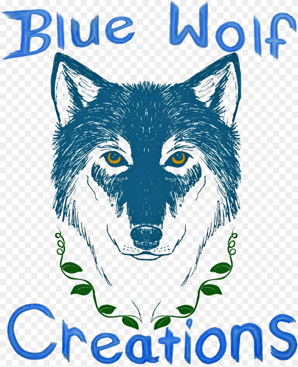 Wolf Blue Logo, Person, Animal, Face, Head Png Image
