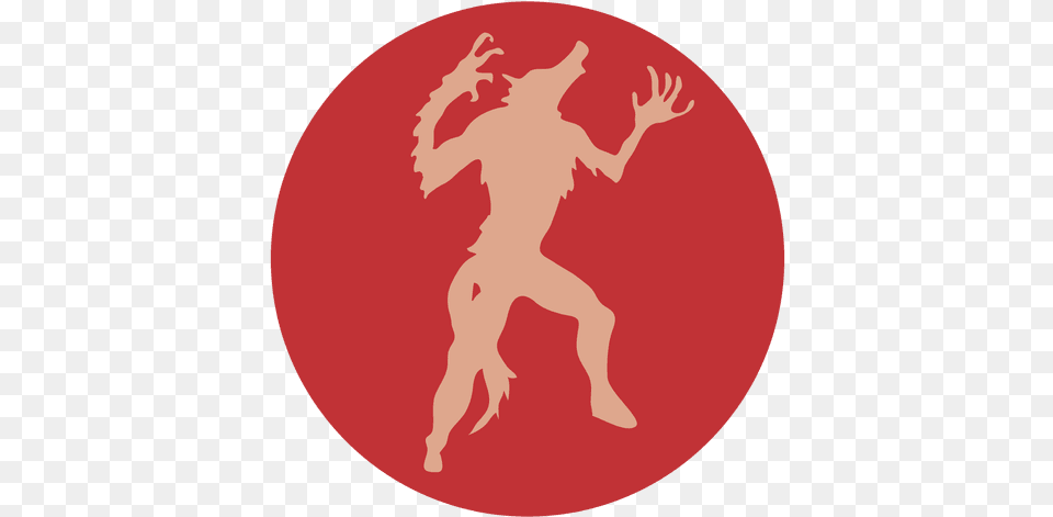 Wolf Circle Icon Transparent U0026 Svg Vector File Fictional Character, Person, Dancing, Leisure Activities, Logo Png Image