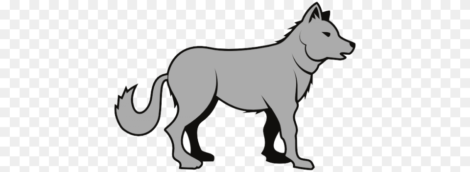 Wolf Clipart, Animal, Canine, Dog, Mammal Png Image