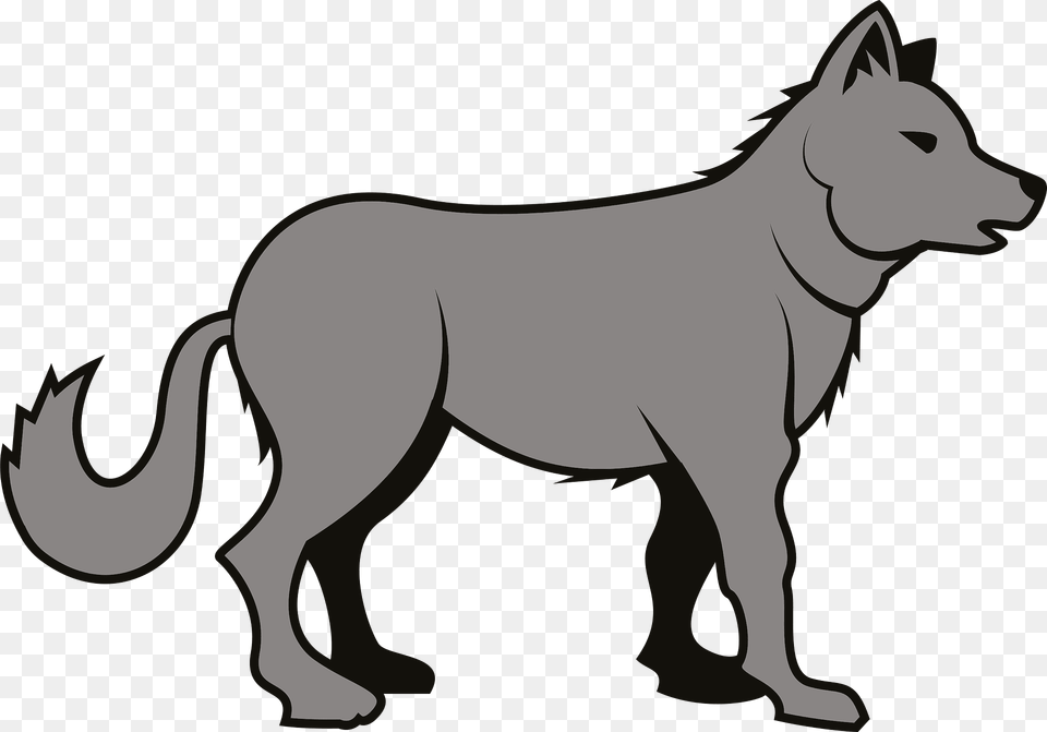 Wolf Clipart, Animal, Canine, Dog, Mammal Free Png