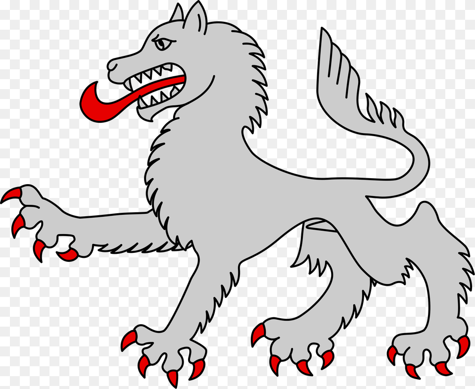 Wolf Clipart Wolf Coat Of Arms, Electronics, Hardware, Animal, Dinosaur Free Png Download