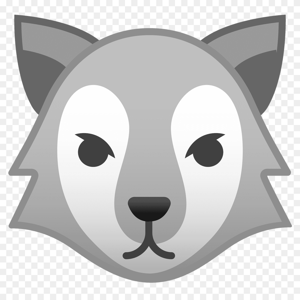 Wolf Emoji Clipart, Snout Png