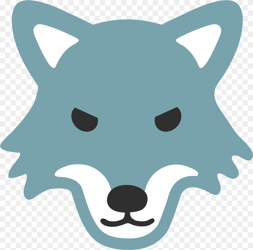 Wolf Emoji Transparent, Animal, Mammal, Fish, Sea Life Png Image