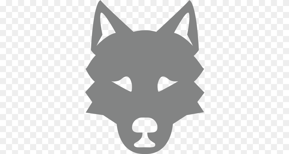 Wolf Face Emoji For Facebook Email Wolf Emoji, Stencil, Mask, Person Free Png Download