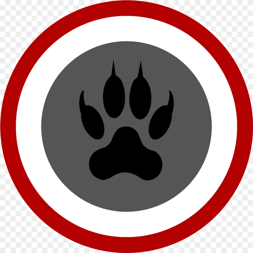 Wolf Family Lion Paw Print Silhouette, Symbol, Electronics, Hardware, Logo Free Transparent Png