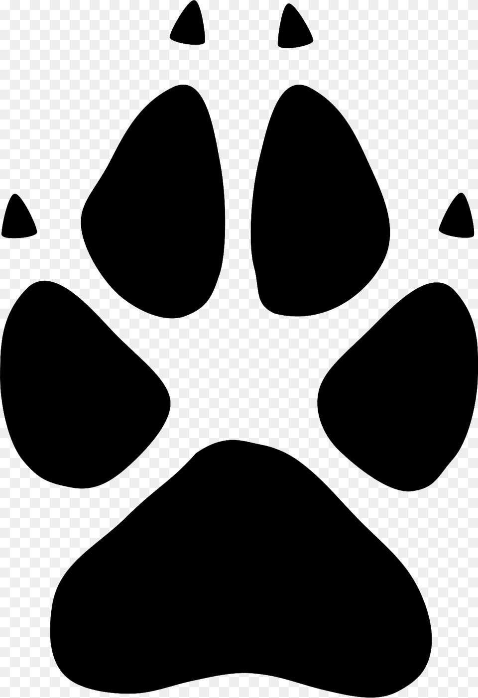 Wolf Footprint Clipart, Electronics, Hardware, Person, Stencil Free Transparent Png