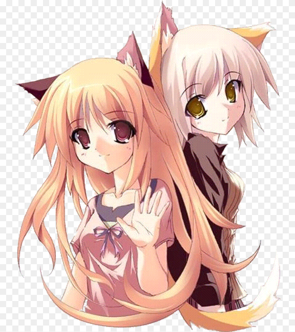 Wolf Girl And Wolf Boy, Book, Comics, Publication, Person Free Transparent Png