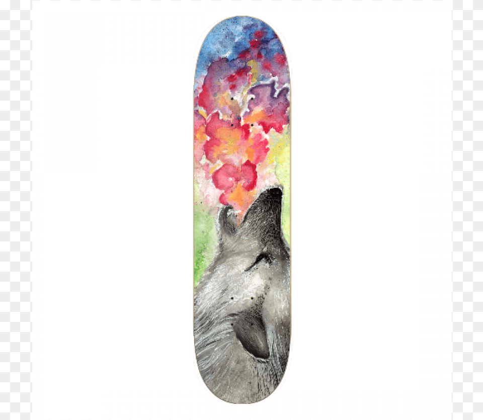 Wolf Graffiti Howl Longboard, Art, Painting, Animal, Bear Free Transparent Png