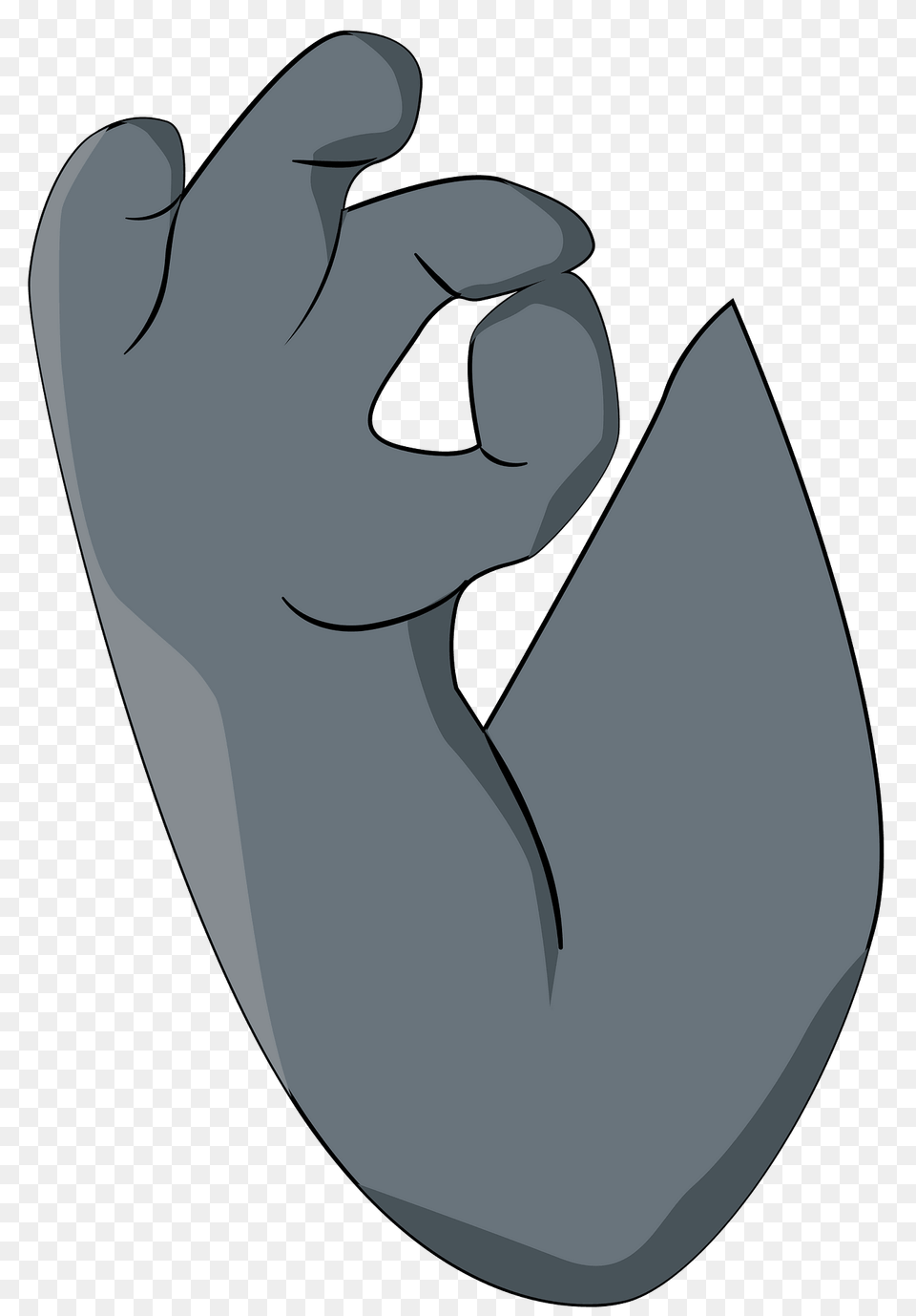 Wolf Hand Zen Clipart, Animal, Fish, Sea Life, Shark Free Transparent Png