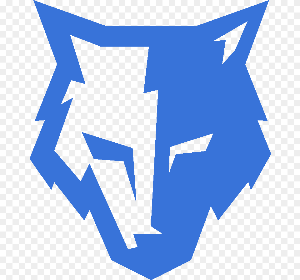 Wolf Head Logo Blue Wolf Logo Transparent, Symbol Free Png