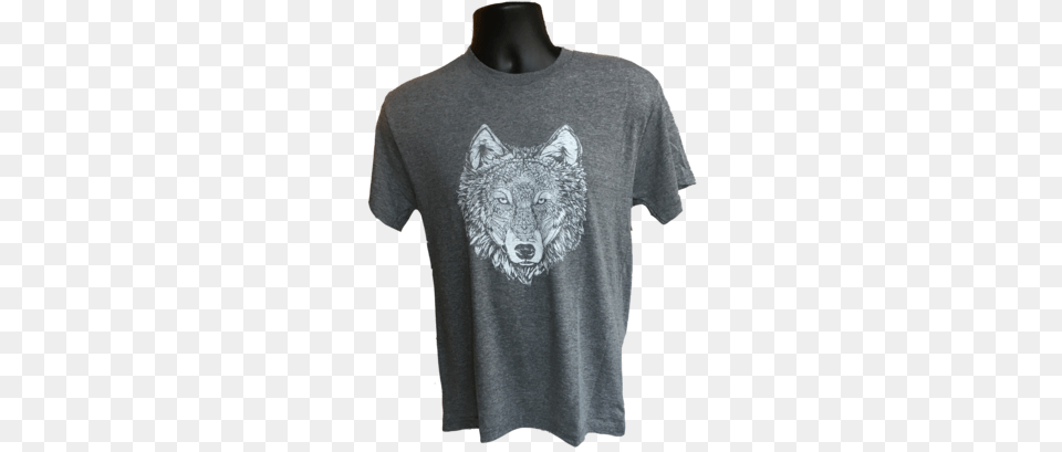 Wolf Head Shirt Wolf T Shirt, Clothing, T-shirt, Animal, Mammal Png