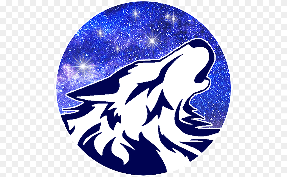 Wolf Head Silhouette, Nature, Night, Outdoors, Person Png