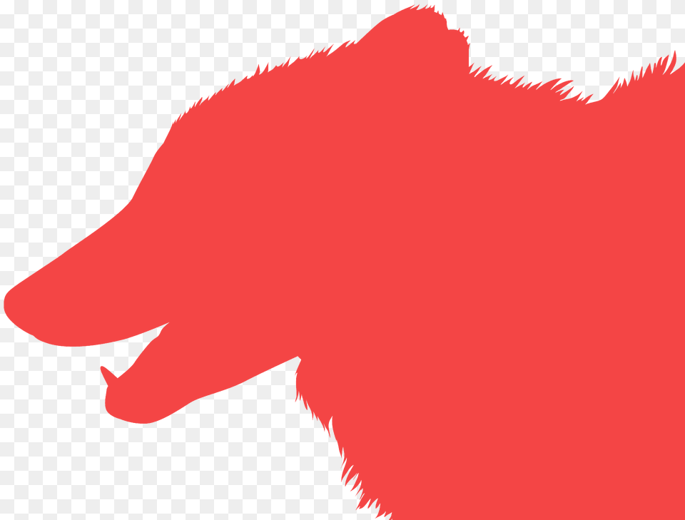 Wolf Head Silhouette, Animal, Mammal, Fish, Sea Life Png