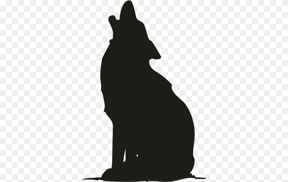 Wolf Howl Silhouette, Adult, Wedding, Person, Woman Free Png