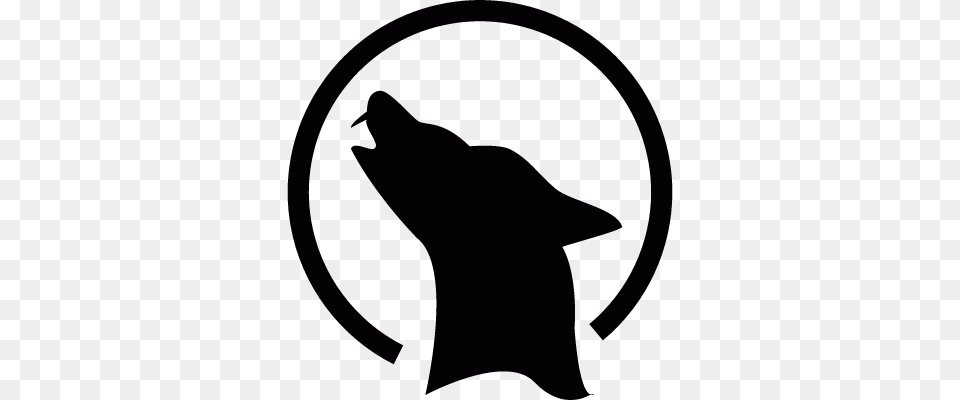 Wolf Howling, Animal Png Image