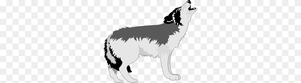 Wolf Howling Clip Art, Animal, Canine, Dog, Mammal Png