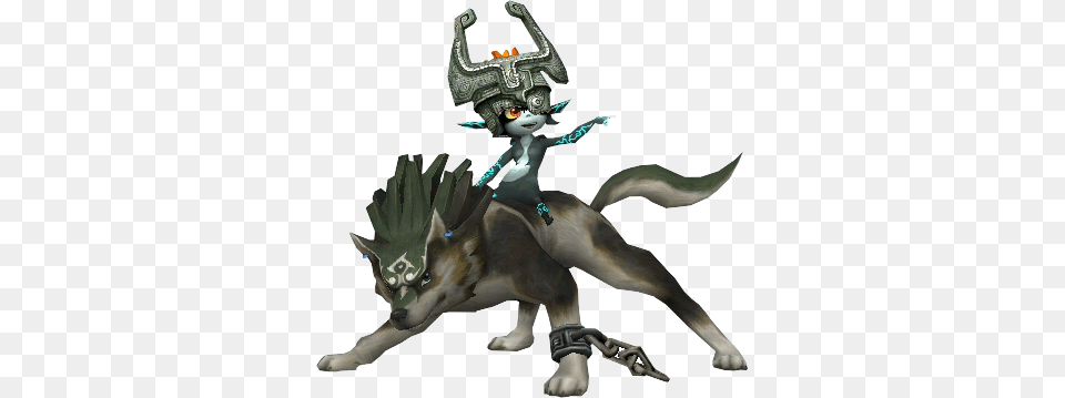 Wolf Link Midna Anime Zelda Twilight Princess Game Midna And Wolf Link, Accessories, Art, Person, Ornament Png