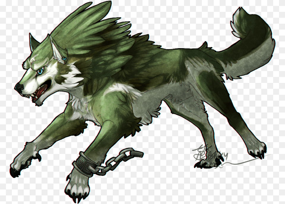 Wolf Link Twilight Princess, Animal, Dinosaur, Reptile, Mammal Png Image