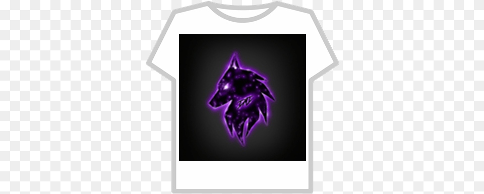 Wolf Logo Logo, Clothing, Purple, T-shirt Png Image