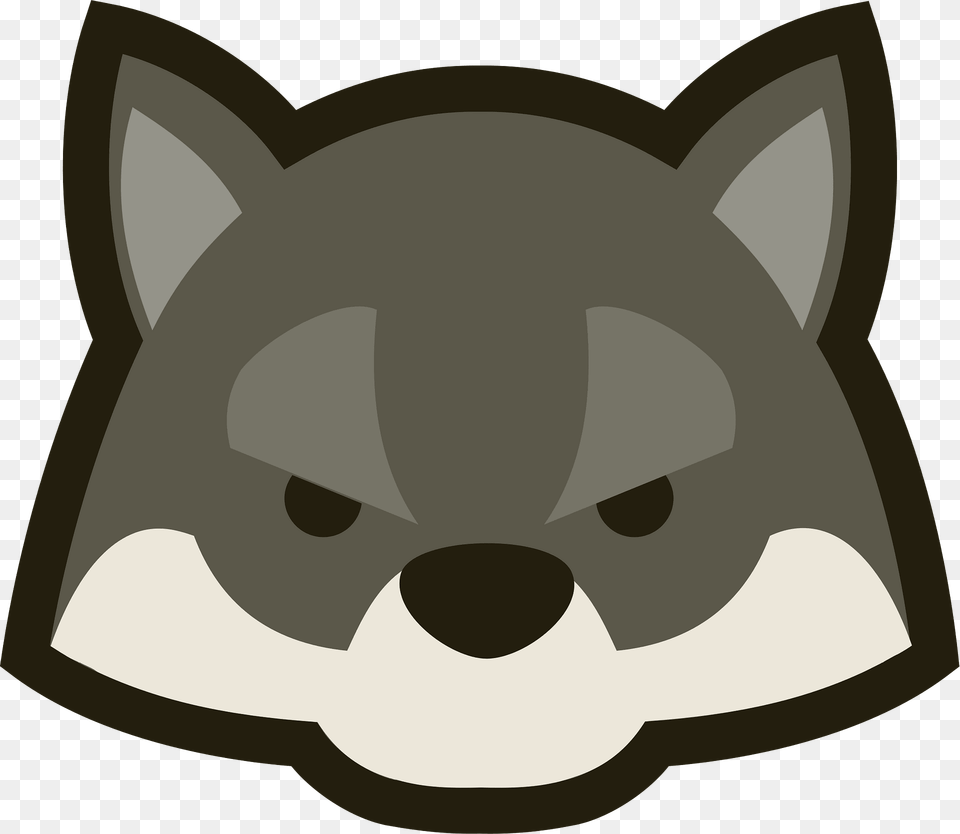Wolf Logo Mascot Clipart, Snout, Ammunition, Grenade, Weapon Png