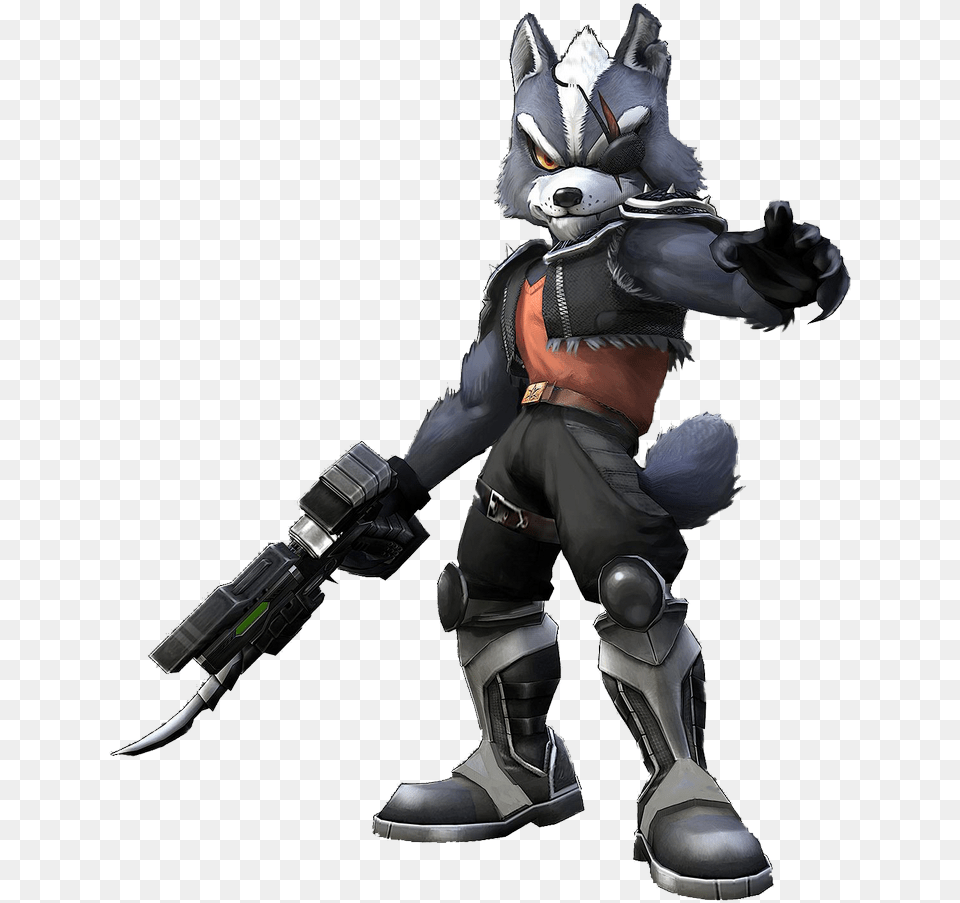 Wolf O Donnell Star Fox, Adult, Male, Man, Person Free Png