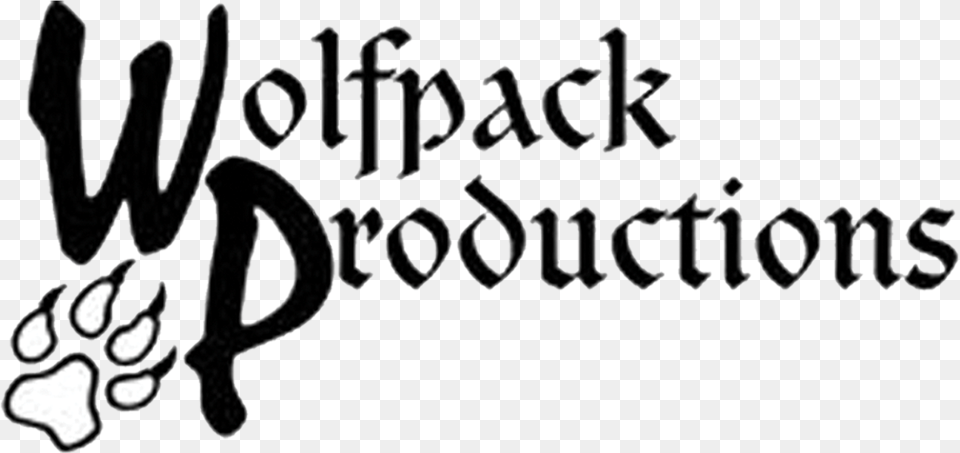 Wolf Pack Productions Gifs, Text, Handwriting Free Png Download