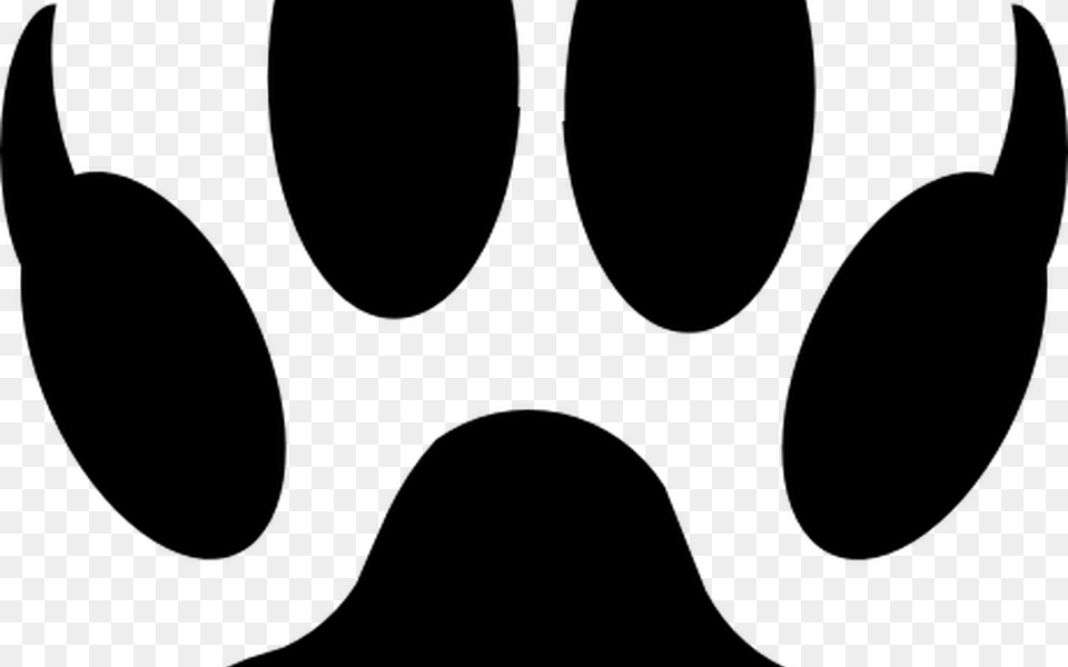 Wolf Paw Print Clip Art At Clkercom Vector Clip Art Clip Art, Accessories, Glasses Free Png Download