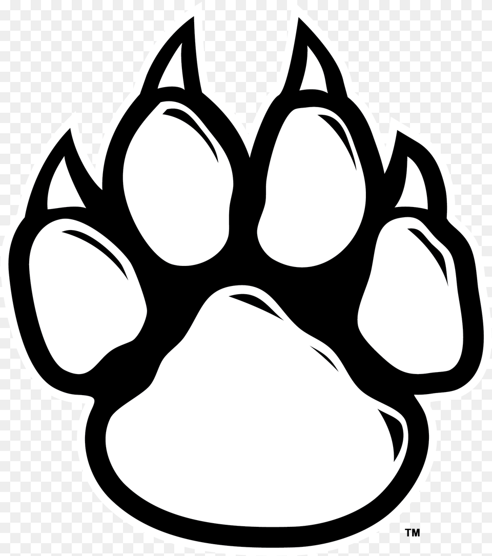 Wolf Paw Print Clip Art Wolf Paw Print Outline, Electronics, Hardware, Stencil, Claw Png Image
