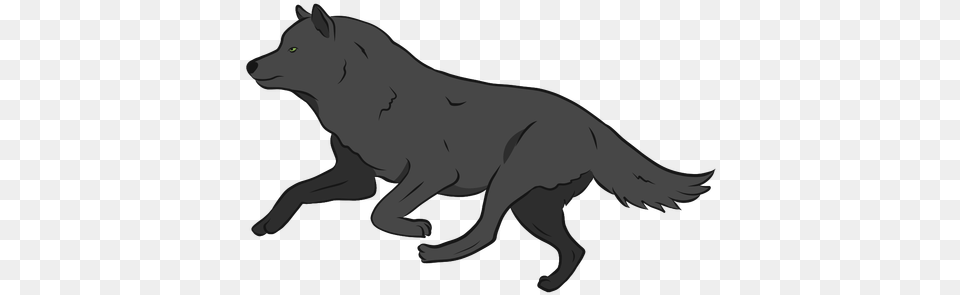 Wolf Predator Leg Tail Illustration Wolf, Animal, Mammal, Canine, Dog Png Image