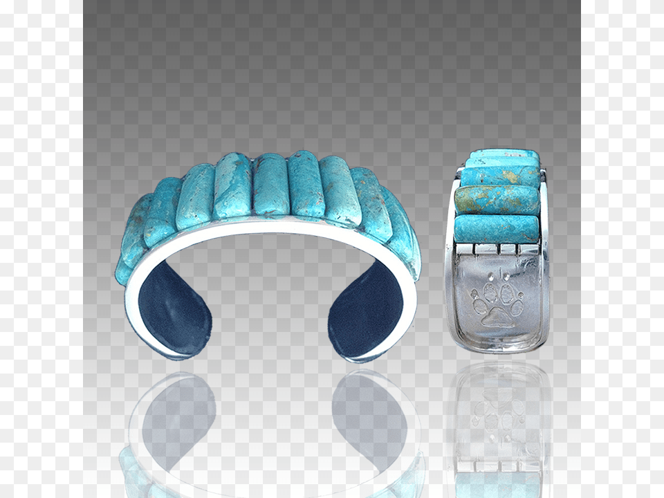Wolf Print Cuff Silver, Turquoise, Accessories, Jewelry, Gemstone Png