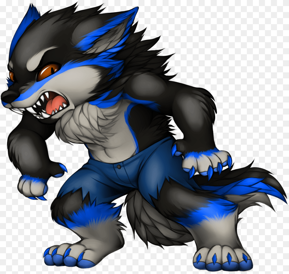 Wolf Turned Werewolf Furvilla Werewolf Base, Electronics, Hardware, Book, Comics Free Png Download