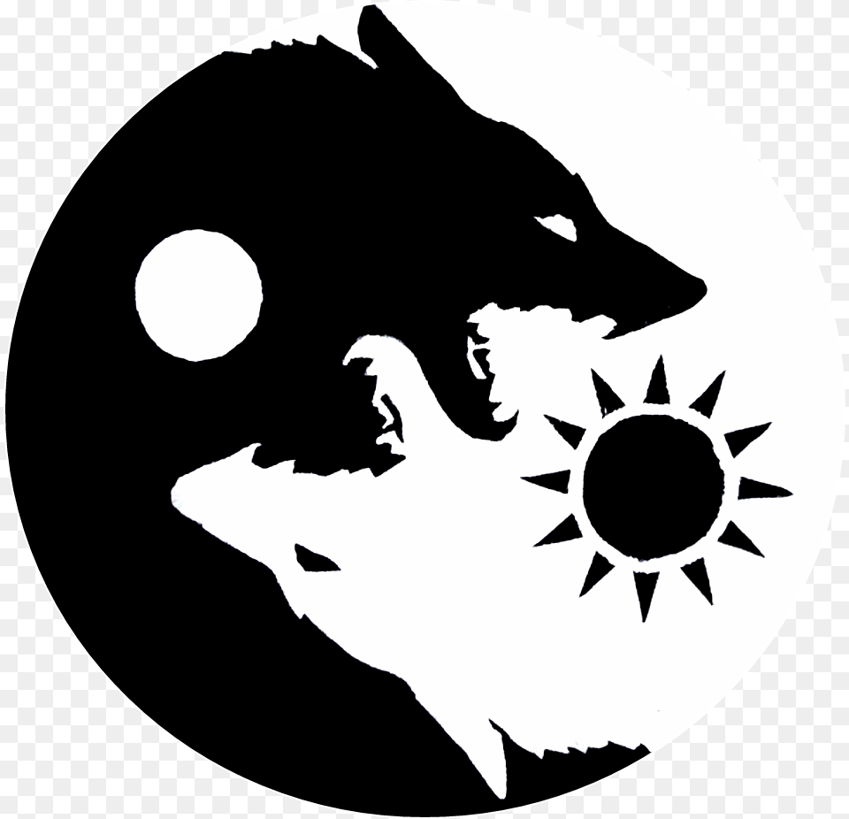Wolf Wolves Wolf Tattoo Norse Mythology Fenrir Tattoo, Stencil, Person Png Image