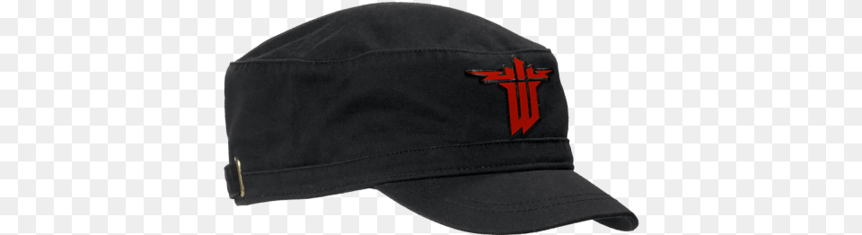 Wolfenstein Military Cap Logo Wolfenstein Hat, Baseball Cap, Clothing, Swimwear Free Png Download