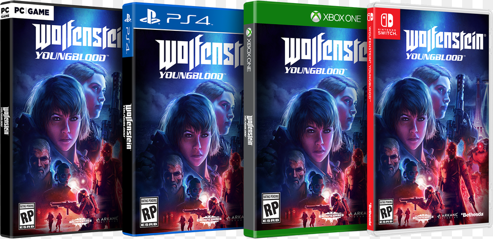 Wolfenstein Youngblood Pc, Book, Publication, Novel, Person Png