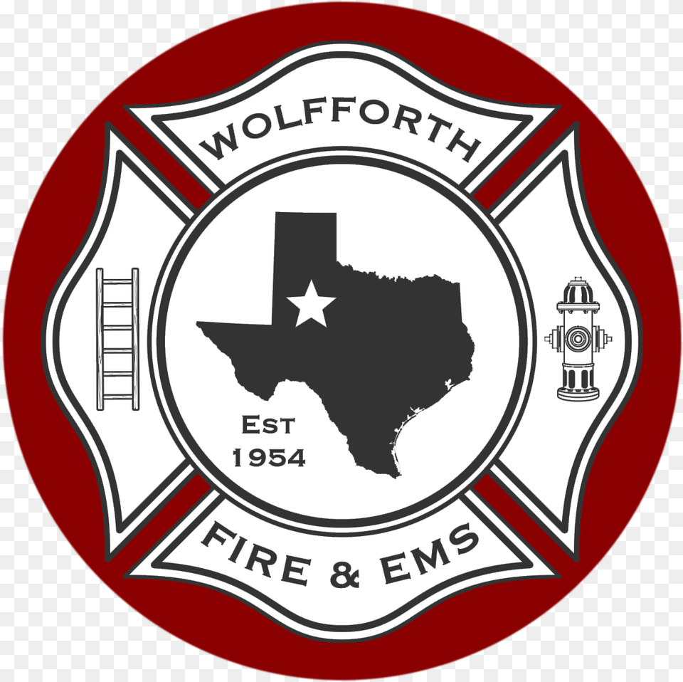 Wolfforth Fire Amp Ems Warn Central Texas, Badge, Logo, Symbol, Emblem Free Transparent Png