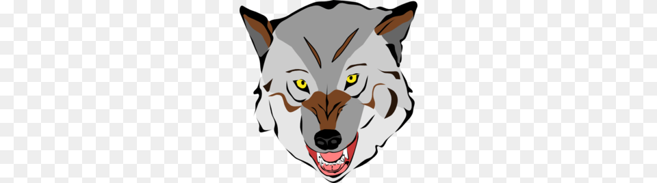 Wolfman Color Clipart, Snout, Animal, Mammal, Wolf Png