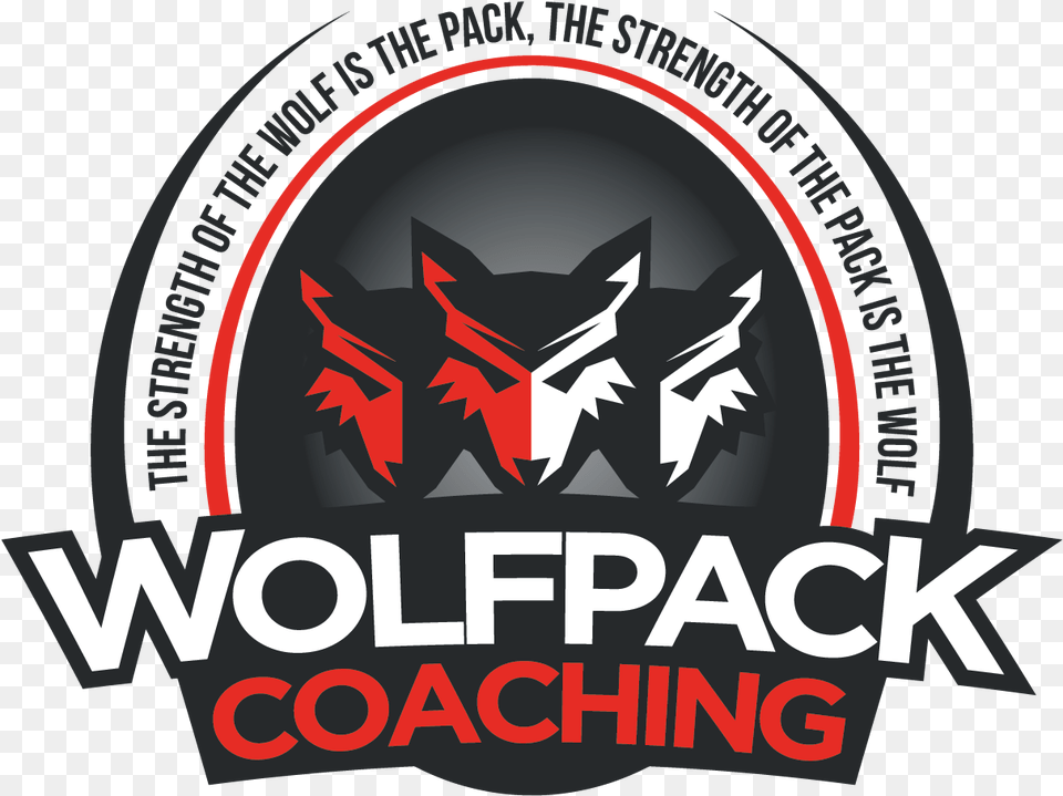 Wolfpack Coachin Wolf Pack Logo, Emblem, Symbol, Can, Tin Free Png