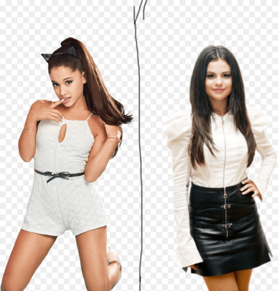 Wolicie Ariane Grande Czy Selene Gomez, Blouse, Clothing, Sleeve, Skirt Free Png Download
