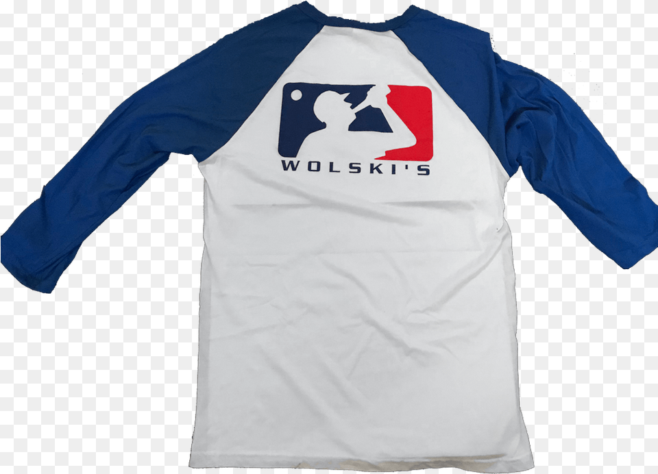 Wolskis Baseball Logo 34th Sleeve T Shirt U2014 Wolskiu0027s Tavern, Clothing, Long Sleeve, T-shirt Free Png Download