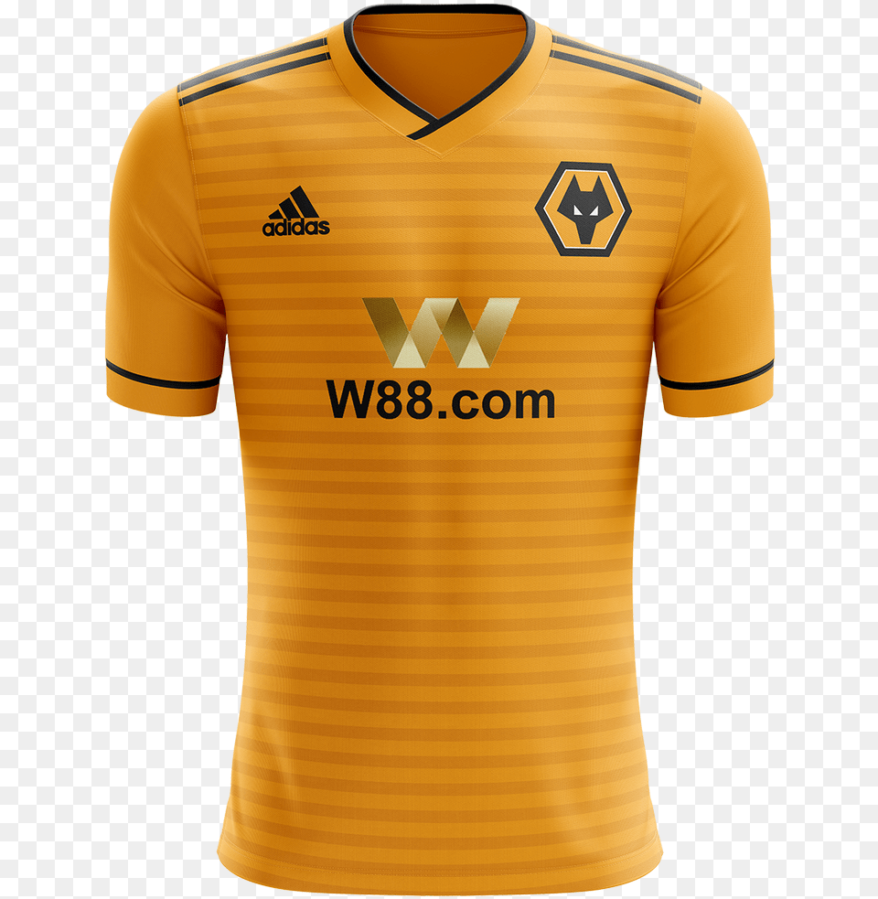 Wolverhampton Wanderers Kit, Clothing, Shirt, Jersey, Adult Free Png