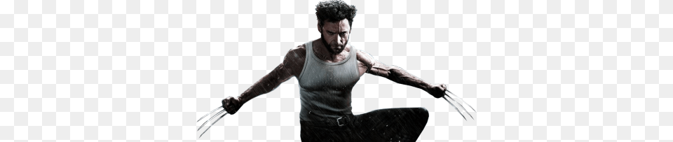 Wolverine, Adult, Male, Man, Person Free Png Download