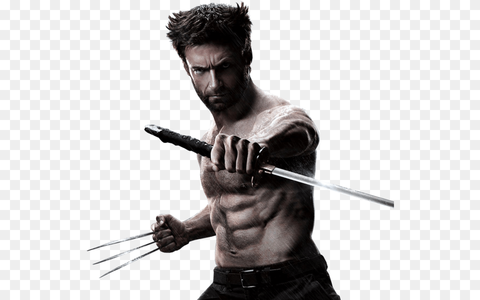 Wolverine, Weapon, Sword, Person, Man Free Transparent Png