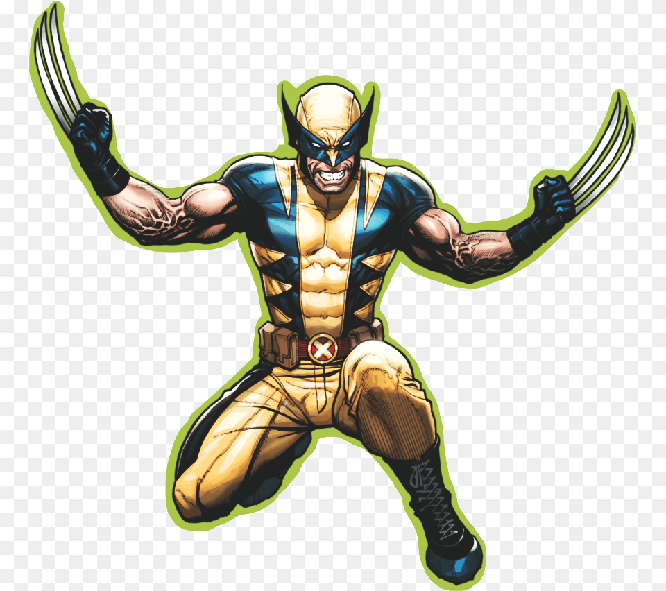 Wolverine, Adult, Male, Man, Person Free Png Download