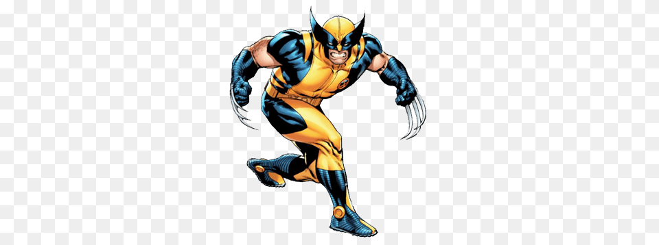 Wolverine, Adult, Male, Man, Person Free Png