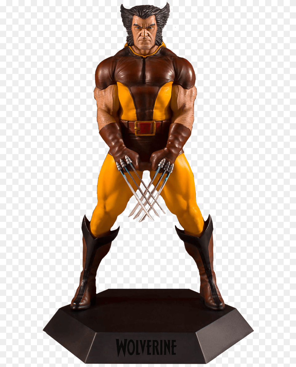 Wolverine 80 Collector Gallery 18th Scale Statue Wolverine 1 8 Statue, Adult, Person, Man, Male Png Image