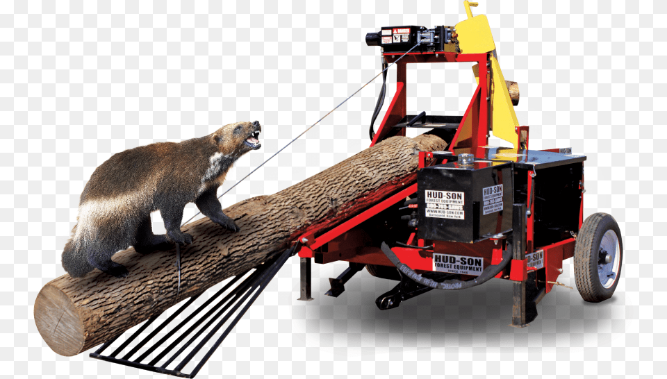 Wolverine A Firewood Processor Hudson Firewood Processor, Animal, Mammal, Wildlife, Bear Png