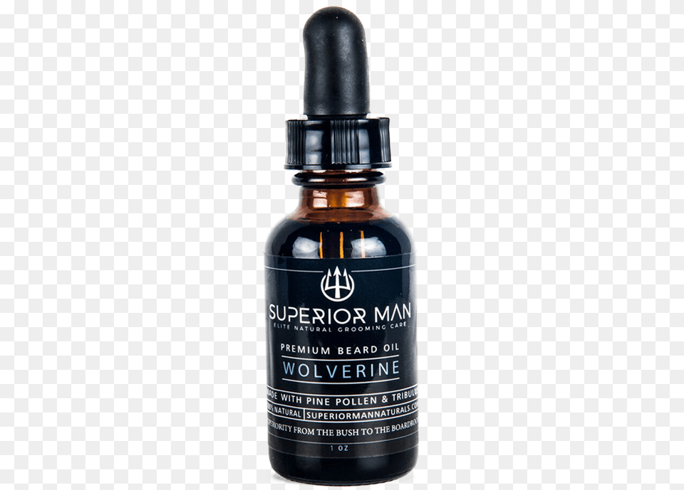 Wolverine Beard Oil, Bottle, Aftershave, Cosmetics, Perfume Free Transparent Png