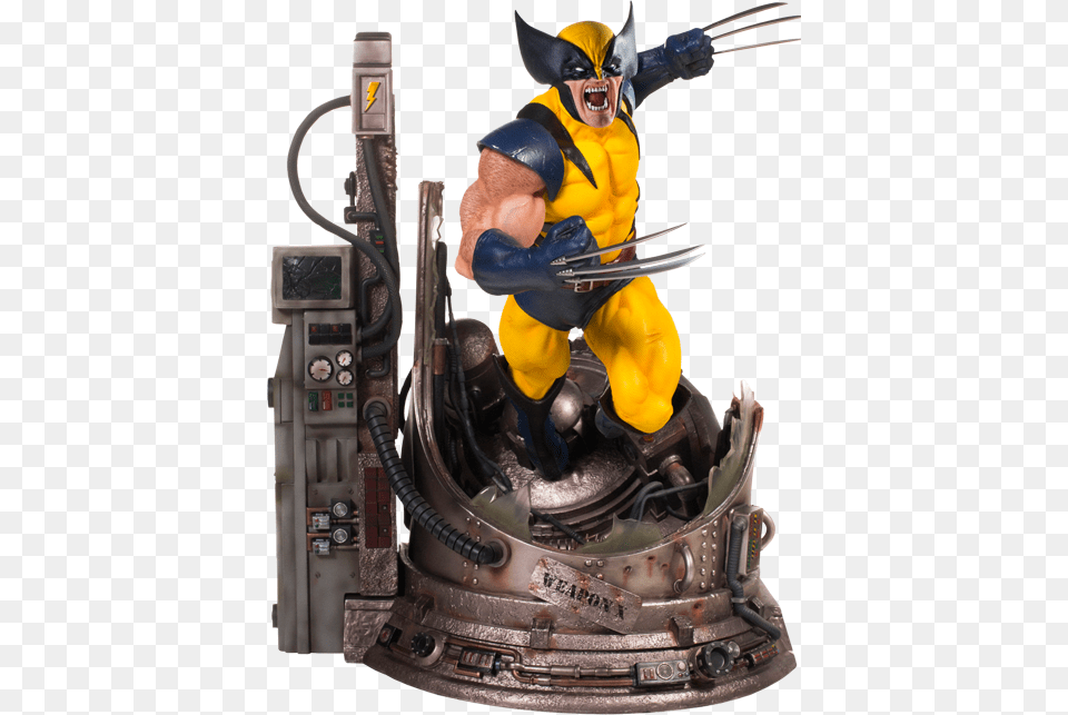 Wolverine Legacy Replica, Figurine, Adult, Person, Man Free Png