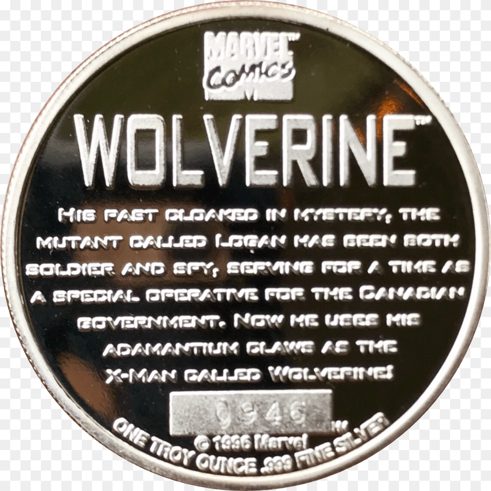 Wolverine Marvel Comics X Men 1 Oz, Plaque Free Png Download