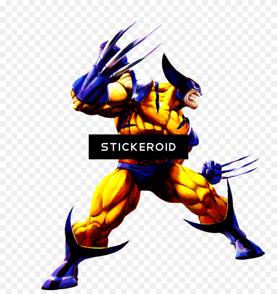 Wolverine Marvel Vs Capcom, Book, Comics, Electronics, Hardware Free Transparent Png